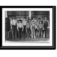 thumbnail image 1 of Historic Framed Print, Doffer boys in Bibb Mill No. 1, Macon, Ga. Location: Macon, Georgia., 17-7/8" x 21-7/8", 1 of 9