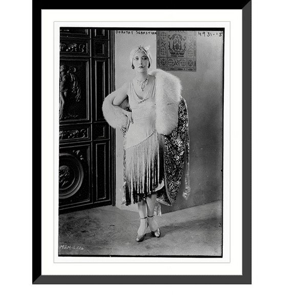 Historic Framed Print, Dorothy Sebastian, 17-7/8" x 21-7/8"