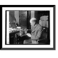 thumbnail image 1 of Historic Framed Print, Dr. Albert Hassall of Ag. Dept with animal parasites, 4/17/26, 17-7/8" x 21-7/8", 1 of 9