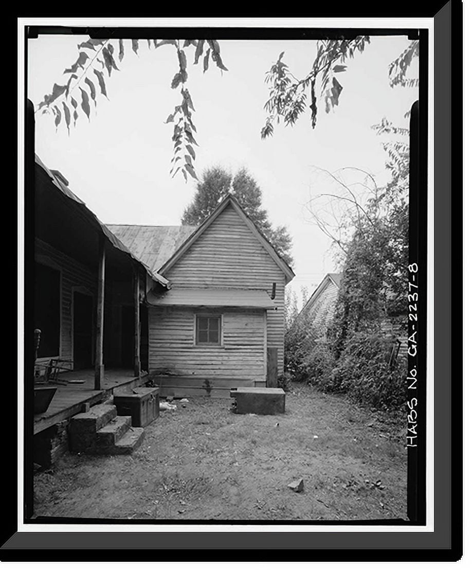 Historic Framed Print, Drane's Rental House A, 413 North Jackson Street