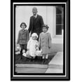 thumbnail image 1 of Historic Framed Print, EASTER. CHILDREN OF RODIER, WHITE HOUSE TELEGRAPH OPERATOR, READY FOR EGG ROLLING - 2, 17-7/8" x 21-7/8", 1 of 9