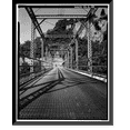 thumbnail image 1 of Historic Framed Print, Eagle Point Bridge, Dubuque, Dubuque County, IA - 20, 17-7/8" x 21-7/8", 1 of 9