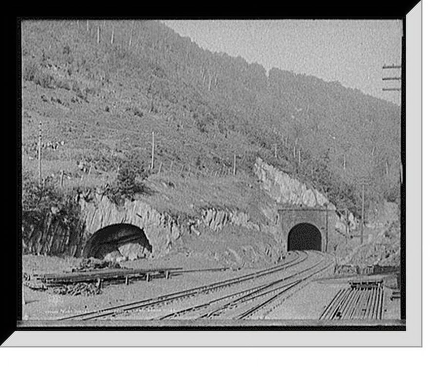 Historic Framed Print, East portal, Hoosac Tunnel, North Adams [i.e ...