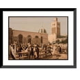 thumbnail image 1 of Historic Framed Print, Ebony market Tunis Tunisia, 17-7/8" x 21-7/8", 1 of 9