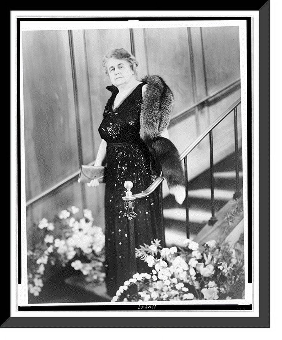 Historic Framed Print, [Edith Bolling Galt Wilson, full-length portrait ...