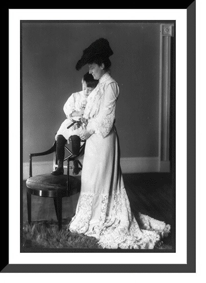 Historic Framed Print, [Edith Kermit Carow Roosevelt, full-length ...