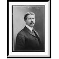 thumbnail image 1 of Historic Framed Print, Edmund D. Fisher, portrait bust, 17-7/8" x 21-7/8", 1 of 9