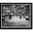thumbnail image 1 of Historic Framed Print, Eglin Air Force Base, Motor Repair Shop, Northwest of Flager Road, Chisk Lane & southern edge of Weekly Bayou, Valparaiso, Okaloosa County, FL - 7, 17-7/8" x 21-7/8", 1 of 1