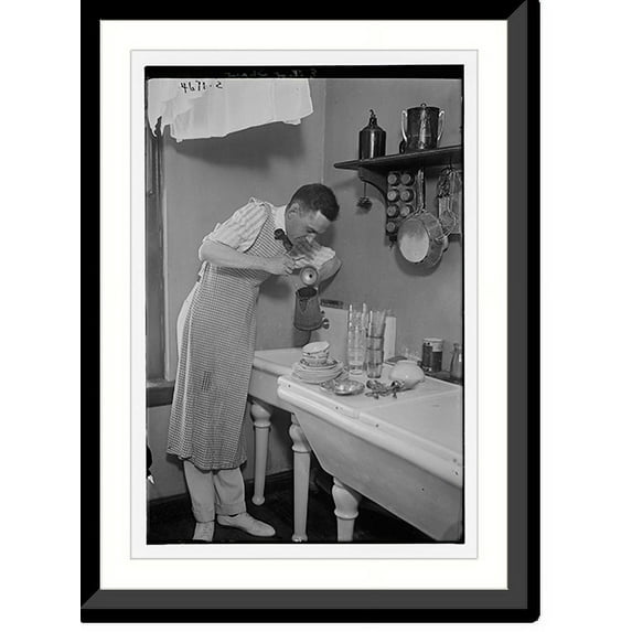 Historic Framed Print, Elliot Shaw, 17-7/8" x 21-7/8"