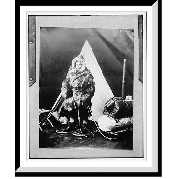Historic Framed Print, Eskimo, 17-7/8" x 21-7/8"