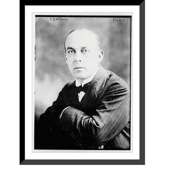 Historic Framed Print, F.B. McCurdy, 17-7/8" x 21-7/8"