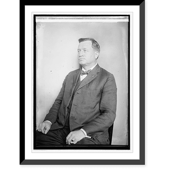 Historic Framed Print, F.B. Swank Okla., 17-7/8" x 21-7/8"