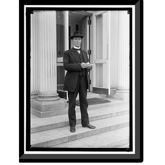 Historic Framed Print, FROST, DR. WILLIAM G. PRESIDENT, BEREA COLLEGE, 17-7/8" x 21-7/8"