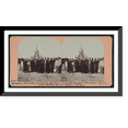 thumbnail image 1 of Historic Framed Print, Fanatical dervishes guarding the Mahmal or Holy Carpet Damascus Syria, 17-7/8" x 21-7/8", 1 of 9