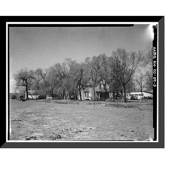 Historic Framed Print, Farrel Farm, 7381 North Washington Street, Denver vicinity, Adams County, CO - 3, 17-7/8" x 21-7/8"