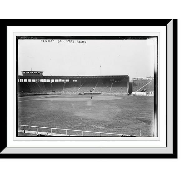 Historic Framed Print, Fenway Ball Park - Boston, 17-7/8" x 21-7/8"