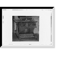 thumbnail image 1 of Historic Framed Print, First typewriter, 17-7/8" x 21-7/8", 1 of 9