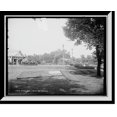 thumbnail image 1 of Historic Framed Print, Flower flag, Lincoln Park, Chicago, 17-7/8" x 21-7/8", 1 of 9