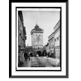 thumbnail image 1 of Historic Framed Print, Flower gate at Cracow, Glacia, Austria; Miss Stone, 17-7/8" x 21-7/8", 1 of 9