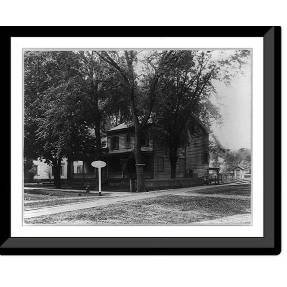 Historic Framed Print, Freehold, N.J. - 2, 17-7/8" x 21-7/8"