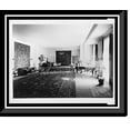 thumbnail image 1 of Historic Framed Print, [Furnishing and tapestries in the salon, Reichs Chancellery, Berlin, Germany], 17-7/8" x 21-7/8", 1 of 9