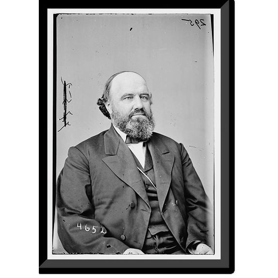 Historic Framed Print, Gen. J. G. Foster - 2, 17-7/8" x 21-7/8"
