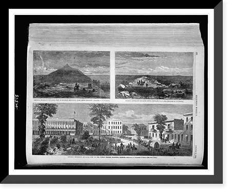 Historic Framed Print, General Sherman's advance.sketched by Theodore R ...