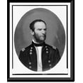 thumbnail image 1 of Historic Framed Print, [General William Sherman, head-and-shoulders portrait, facing right], 17-7/8" x 21-7/8", 1 of 9