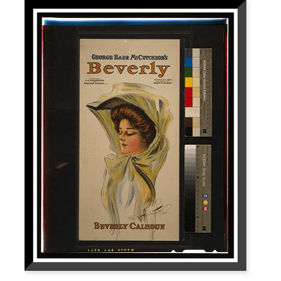 Historic Framed Print, George Barr McCutcheons Beverly, 17-7/8" x 21-7/8"