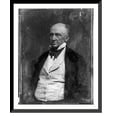 thumbnail image 1 of Historic Framed Print, [George Washington Parke Custis, half-length portrait, three-quarters to the left, wearing white waistcoat], 17-7/8" x 21-7/8", 1 of 9