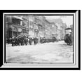 thumbnail image 1 of Historic Framed Print, German Reservists in Brdway, 8/4/14 - 2, 17-7/8" x 21-7/8", 1 of 9