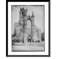 thumbnail image 1 of Historic Framed Print, Ghent, St. Nicholas Church, 17-7/8" x 21-7/8", 1 of 9