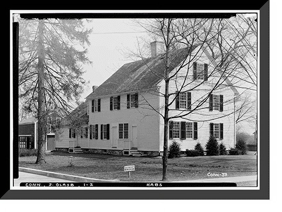 Historic Framed Print Gideon Welles House Main Hebron Streets Historic Framed Print Gideon Welles House Main Hebron Streets