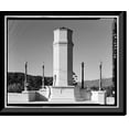 thumbnail image 1 of Historic Framed Print, Glendale-Hyperion Viaduct, Spanning Golden State Freeway (Interstate 5) and Los Angeles River, Los Angeles, Los Angeles County, CA - 16, 17-7/8" x 21-7/8", 1 of 9