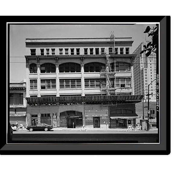 Historic Framed Print, Grace Building, 87 Third Street, San Francisco, San Francisco County, CA, 17-7/8" x 21-7/8"