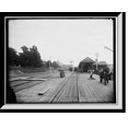 thumbnail image 1 of Historic Framed Print, Grand Rapids & Indiana R.R. station, Petoskey, 17-7/8" x 21-7/8", 1 of 9