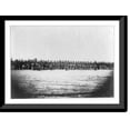thumbnail image 1 of Historic Framed Print, [Group portrait of unidentified New York State Artillery unit during Civil War], 17-7/8" x 21-7/8", 1 of 9