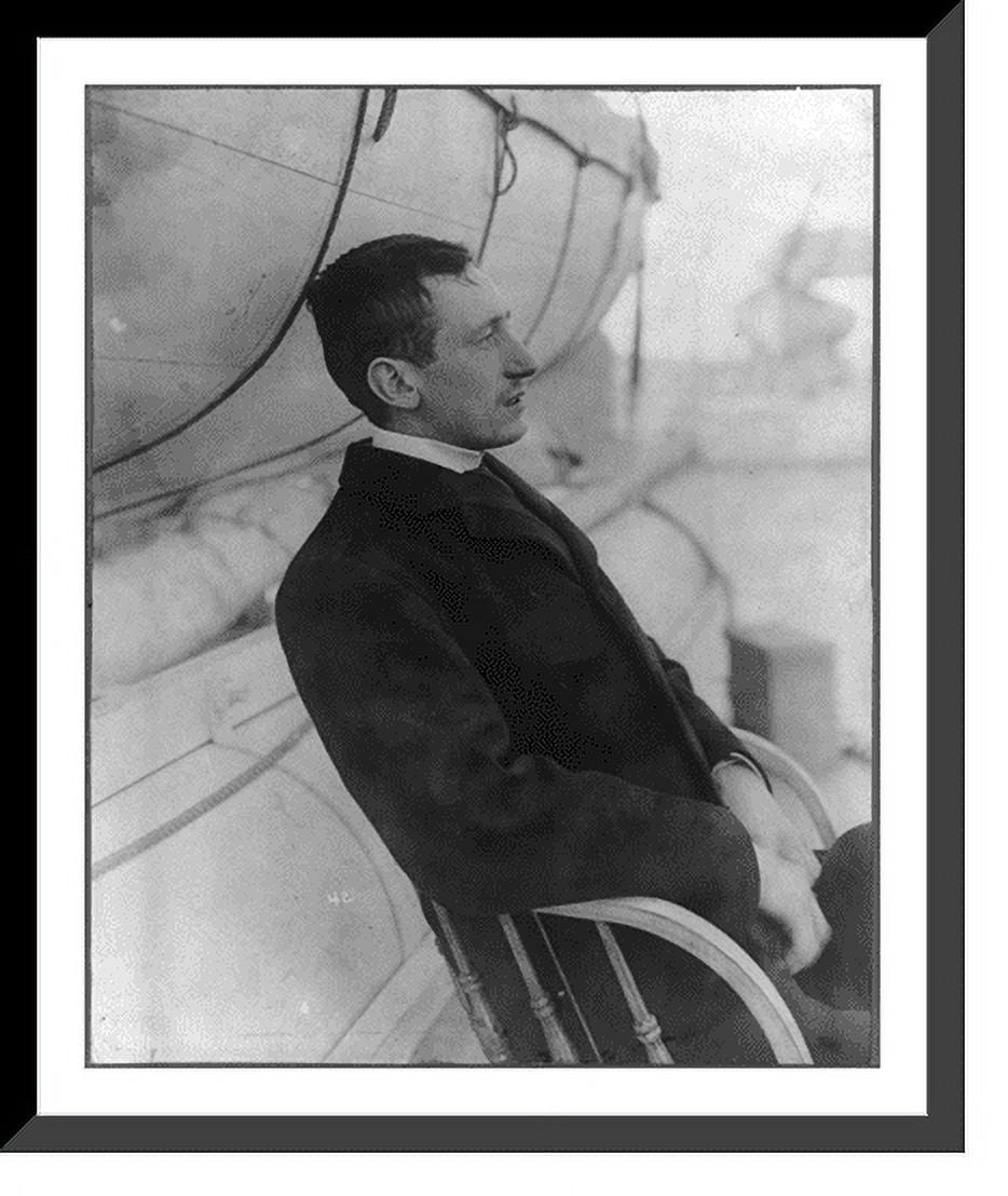 Historic Framed Print, [Guglielmo Marconi, 18741937, half length