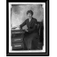thumbnail image 1 of Historic Framed Print, HAPPER, MISS HELEN, OF THE YEOMAN (F) AT DESK, 17-7/8" x 21-7/8", 1 of 9