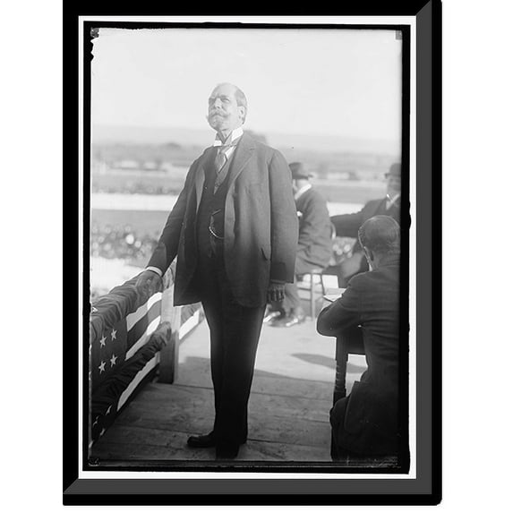 Historic Framed Print, HUGHES, CHARLES EVANS. GOVERNOR OF NEW YORK, 1907-1910; ASSOCIATE JUSTICE OF SUPREME COURT, 1910-1916; CHIEF JUSTICE, 1930 - - 4, 17-7/8" x 21-7/8"