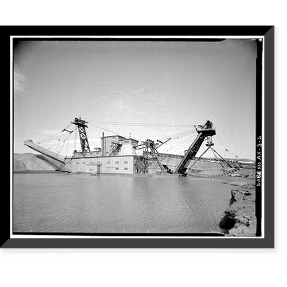 Historic Framed Print, Hammon Consolidated Gold Fields, Nome, Nome Census Area, AK - 6, 17-7/8" x 21-7/8"