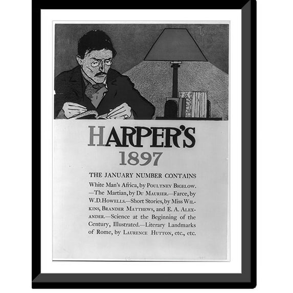 Historic Framed Print, Harper's March, 17-7/8" x 21-7/8"