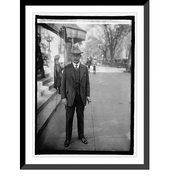 Historic Framed Print, Harry A. Baldwin, 4/20/22, 17-7/8" x 21-7/8"