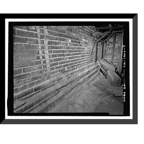 Historic Framed Print, Hart & Thrift Building, 401-407 East Weber Avenue, Stockton, San Joaquin County, CA - 8, 17-7/8" x 21-7/8"