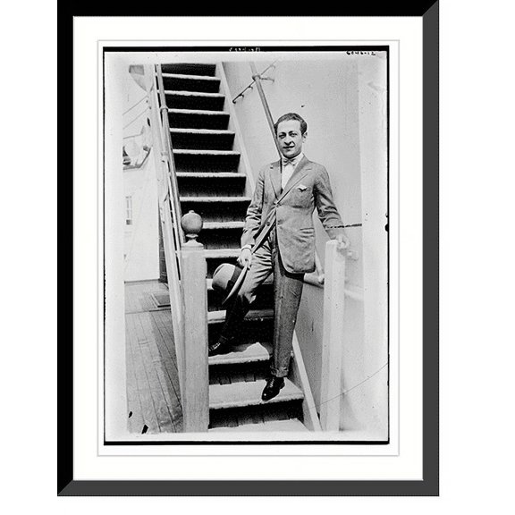 Historic Framed Print, Heifetz - 39, 17-7/8" x 21-7/8"