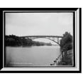 thumbnail image 1 of Historic Framed Print, High Bridge, Lincoln Park, Chicago, 17-7/8" x 21-7/8", 1 of 9