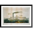 thumbnail image 1 of Historic Framed Print, High pressure steamboat Mayflower first class packet between St. Louis and New Orleans on the Mississippi River - Capt. Joseph Brown. - 3, 17-7/8" x 21-7/8", 1 of 9