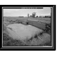 thumbnail image 1 of Historic Framed Print, Highline Canal, Sand Creek Lateral, Beginning at intersection of Peoria Street & Highl, Commerce City, Adams County, CO - 15, 17-7/8" x 21-7/8", 1 of 9