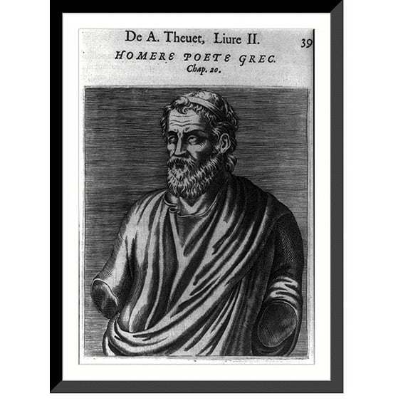 Historic Framed Print, Homer, 17-7/8" x 21-7/8"