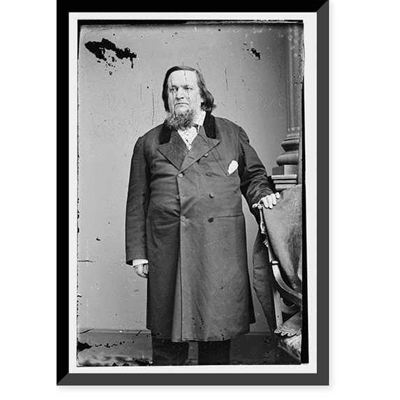 Historic Framed Print, Hon. Edwin Stanton - 2, 17-7/8" x 21-7/8"